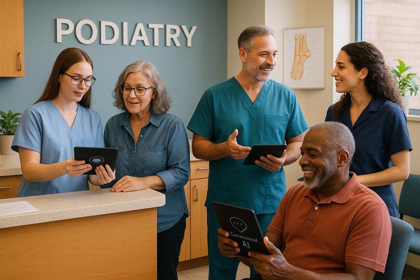 podiatry patient engagement conversational tactics